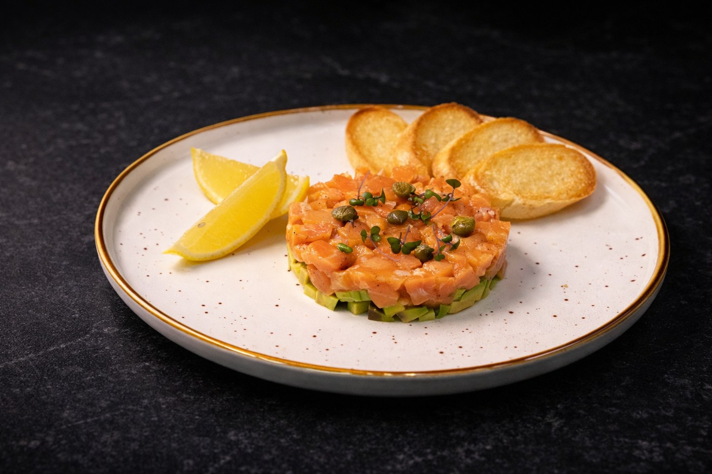 Тартар из сёмги